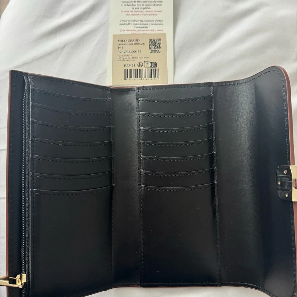 Sézane Milo Large Leather Wallet - Picture 6 of 9